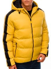 Deoti Pánska zimná prešívaná bunda Keberia žltá L