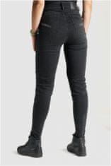nohavice jeans KUSARI COR 01 dámske washed čierne 32