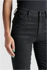 nohavice jeans KUSARI COR 01 dámske washed čierne 32