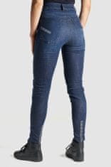 PANDO MOTO nohavice jeans KUSARI COR 02 dámske washed modré 29