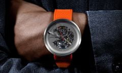 Ciga Design Náramkové hodinky Michael Young Series Titanium Edition Automatic Mechanical Skeleton Orange