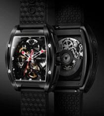 Ciga Design Náramkové hodinky Z Series DLC Automatic Mechanical Skeleton Black