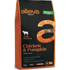 Alleva NATURAL Dog Dry Adult Chicken & Pumpkin Maxi 2kg