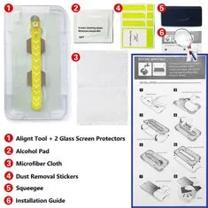 Bomba 3D One-Click ochranné Anti-Spy sklo pre iPhone G011ANTISPY_IP13PROMAX