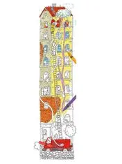 Monumi Omaľovánky veselý meter - Hasiči 160 x 40 cm