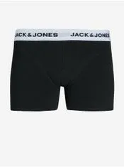 Jack&Jones Sada piatich boxeriek v kaki, modrej, šedej a čiernej farbe Jack & Jones S