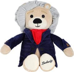 Norberg & Linden Beethoven Virtuoso Bear prémiový plyšový medvedík hrajúci skladby Ludwig Van Beethovena