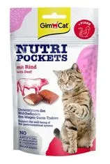 GimCat Nutri Pockets s hovädzím 60 g