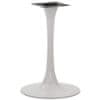 Kovová podnož pre stôl SH-9108/W, 49x72,5 cm, vhodné do domácnosti, kancelárie, hotela a reštaurácie, biela farba