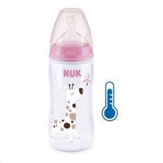 Manuka Health Dojčenská fľaša NUK FC+Temperature Control 300 ml BOX-Flow Control cumlík pink