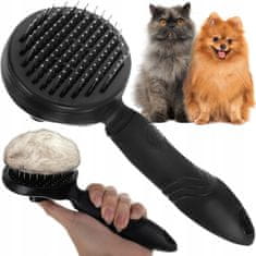 Nuxie  2516 Samočistiaca kefa na psy a mačky Hair Brush