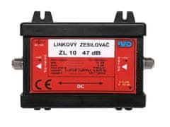ZL10 linkový zosilňovač 47 dB s reguláciou zisku