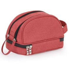 ELPINIO cestovná kozmetická taška - červená