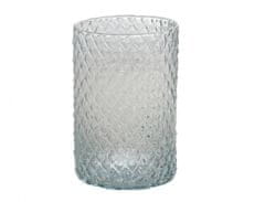 Diamond Váza VALEC ručná výroba sklenená d15x15cm