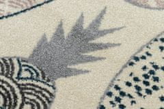 Dywany Lusczów Detský koberec Pineapple krémový, velikost 160x220