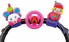 K´s Kids 3 veselé hračky na prichytenie suchým zipsom pastelové farby