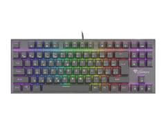 Genesis herná mechanická klávesnica THOR 300/RGB/Outemu Red/Drôtová USB/CZ/SK layout/Čierna