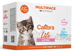 Cat Life pouch Kitten Multipack 12×85 g