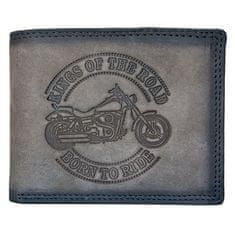 YSHOP kožená motorkárska peňaženka 13