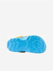 Coqui Modré chlapčenské vzorované papuče Coqui Little Frog 20-21