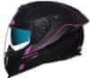 Helma na moto SX.100R FRENETIC pink/black MT vel. M