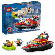 City 60373 Hasičská záchranná loď a čln