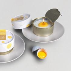 CandleCan Vanilková sviečka v tvare vajíčka
