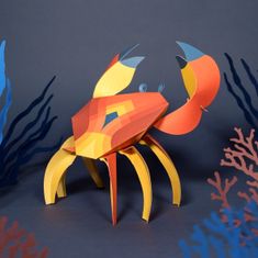 Plego CANCRIDAE Krab Figure - Creation Set