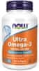 Ultra omega-3, 250 DHA/500 EPA, 90 softgelových kapsúl