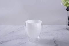 Ty Glass Termopohár s dvojitým sklom 150ml - jade white