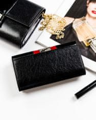 Peterson Dámska kožená peňaženka so zabezpečením RFID Kuhmo čierna univerzálny