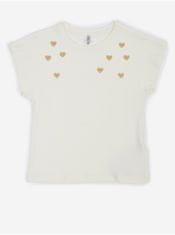 ONLY Biele dievčenské tričko ONLY 122-128