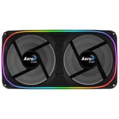 Aerocool AEROCOOL Astro 24 ARGB, 2x120mm A-RGB box ventilátor