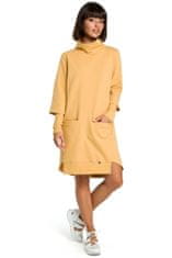 BeWear Dámske mini šaty Mandurah B089 žltá XXL