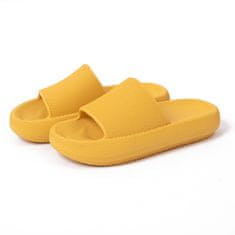 CoZy Pohodlné protišmykové papuče 37-38, žltá