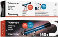 Levenhuk Discovery Spark 809 EQ Telescope with book