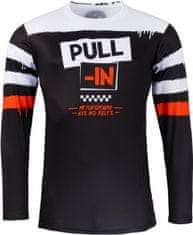 Pull-in dres CHALLENGER TRASH 23 černo-oranžovo-biely L