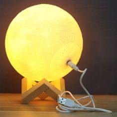Berger  Nočné svetlo Led Moon Light s batériou 15cm