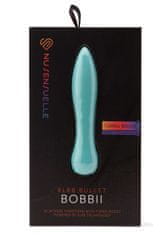 Nu Sensuelle Bobbii XLR8 Bullet / dobíjací silikónový vibrátor - Aqua