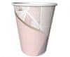 GoDan Papierové poháre Rose Chic - 6 ks / 240 ml
