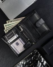 RONALDO Pánska peňaženka Lahoyu čierna Universal