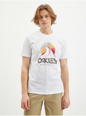 Oakley Biele pánske tričko Oakley XXL