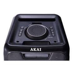 Akai Reproduktor , DJ-880, párty box, Bluetooth, FM rádio, LED displej, TWS funkcie, 100 W RMS