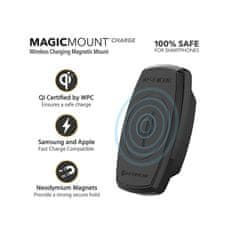 Scosche MagicMount Charge Vent FreeFlow držiak do mriežky ventilácie s 10W bezdrôtovým nabíjaním Qi