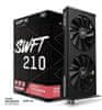 XFX AMD Radeon RX 6600 SWIFT210 CORE 8GB GDDR6, 3x DP, HDMI, 2 fanúšik, 2 slot