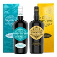 Rum Set Turquoise Bay Reserve & Yellow Snake 0,7 l