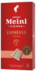 Julius Meinl Biologicky kompostovateľné kávové kapsule Espresso Crema 10 ks