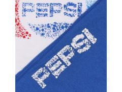 Pepsi PEPSI Bielo a tmavomodré dámske bavlnené pyžamo s krátkym rukávom L