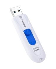 Transcend 128GB JetFlash 790W, USB 3.0 (3.1 Gen 1) flash disk, bielo/modrý